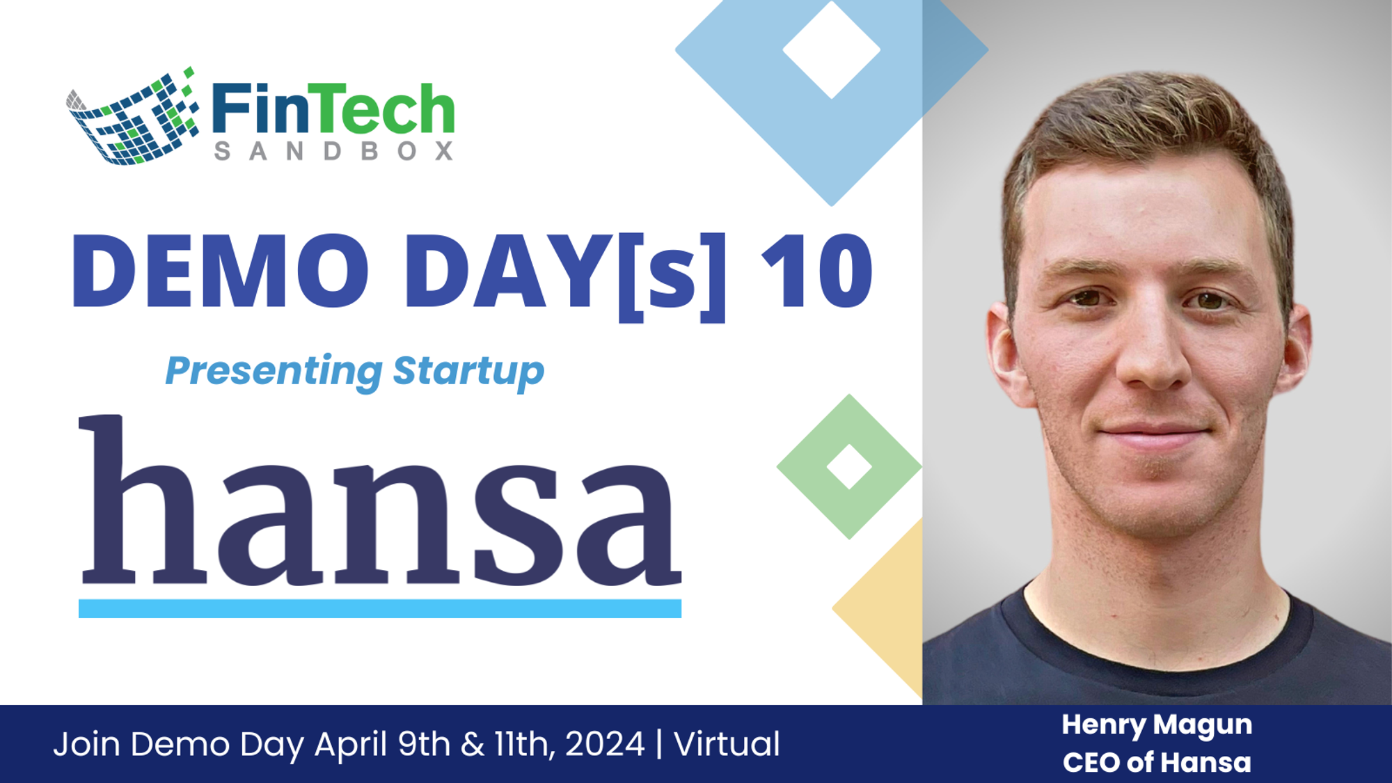 Today, we’re talking to Henry Magun, CEO of Hansa, which is based in New York. Hansa is helping small business owners ensure the data that financial service providers use to find, qualify, and underwrite their businesses is up-to-date, accurate, and consistent.